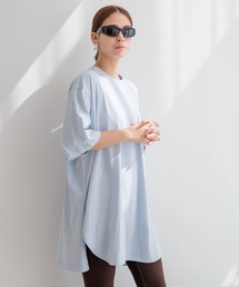 【HEREIAM】チュニック丈が新鮮/オーバーロングTEE