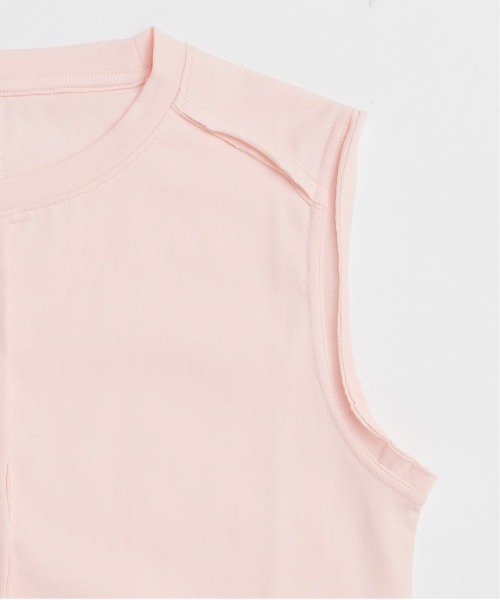 Cutoff Sleeveless Tops/カットオフノースリーブトップス
