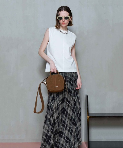 Cutoff Sleeveless Tops/カットオフノースリーブトップス