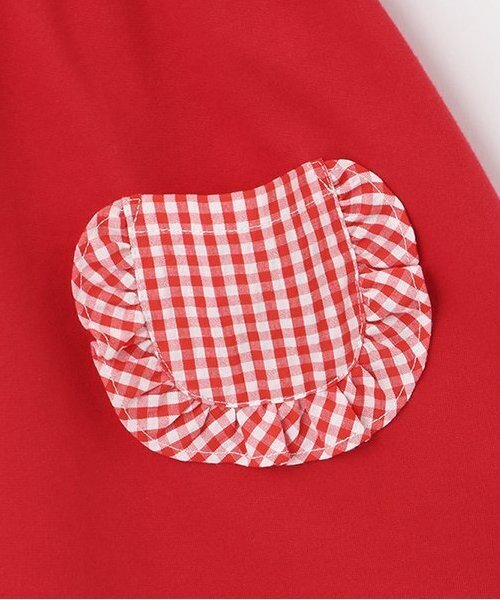 baby cheer（ベイビーチアー）の「ピアノワンピース（ワンピース・キッズ・レッド/ネイビー・120cm/110cm/100cm/90cm/80ｃｍ）」の3枚目の写真