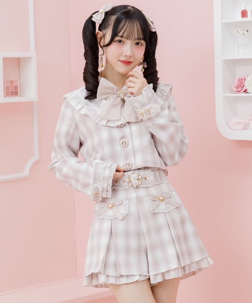 ROJITA セーラーショート衿ジャケット ロジータ ROJITA セーラーショート衿ジャケット （ブラック