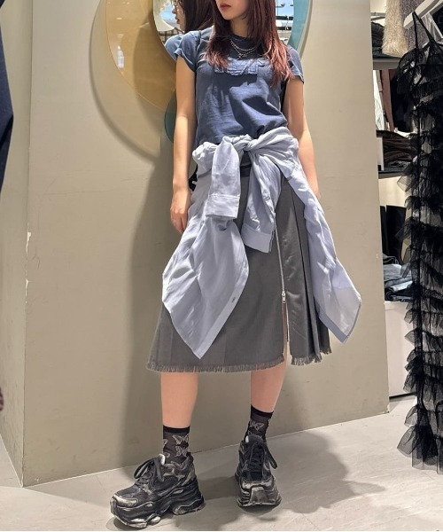 【スライ】SHEER TUCKED シャツ SLY｜SHEER TUCKED シャツ | Rakuten Fashion(楽天ファッション