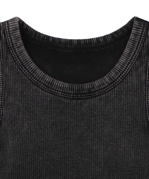 WEGO（ウィゴー）の「WEGO/ヴィンテージウォッシュカップインアメスリタンク（タンクトップ・レディース・スミクロ・SMALL/MEDIUM）」の3枚目の写真