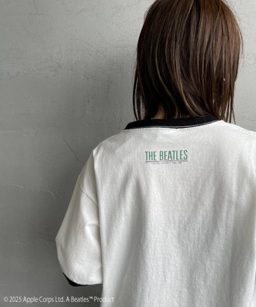 ビートルズ バンドTシャツ リンガー 00s The Beatles ビートルズ リンガーTシャツ バンドTシャツ L