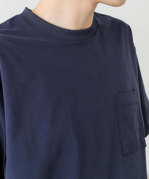 ITEMS URBANRESEARCH（アイテムズ アーバンリサーチ）の「接触冷感ハイストレッチTシャツ（シャツ/ブラウス・メンズ・チャコールグレー/ブラック/ホワイト/ネイビー・MEDIUM/LARGE）」の20枚目の写真