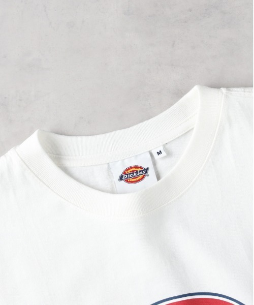 Right-on(ライトオン)の「Dickies(ディッキーズ)【レディース】アイコンロゴクロップドTシャツ(Tシャツ/カットソー・レディース・ブラック/オフホワイト・M/L)」の5枚目の写真