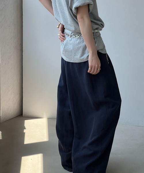 【美品】パレスパラス　パンツ　リネン混 美品】パレスパラス パンツ リネン混 - メルカリ