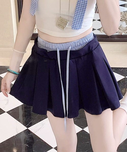 HOOK(フック)の「カジュアルプリーツスカート (SS)(スカート・レディース・ブラック/ネイビー/グレー・SMALL/MEDIUM/LARGE)」の19枚目の写真