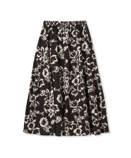 MAYSON GREY(メイソングレイ)の「フラワープリントリラックスサイドギャザーフレアスカート(スカート・レディース・ホワイト系その他/ブラック系その他・M)」の15枚目の写真