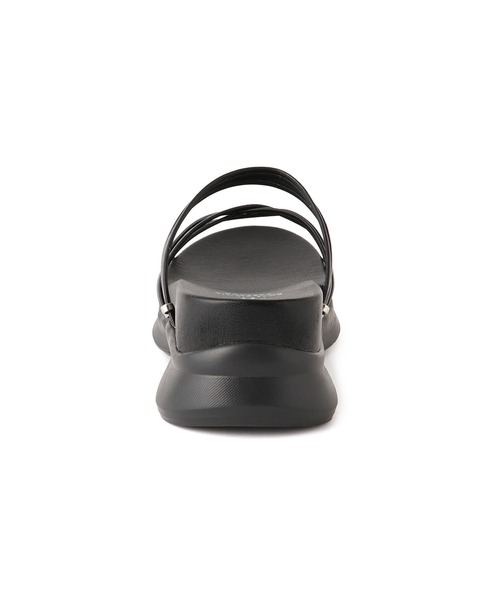 ROPE' PICNIC（ロペピクニック）の「クロスストリングスライド＆バックスリングサンダル（サンダル・レディース・ブラウン/ブラック/シルバー・M/L）」の10枚目の写真