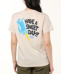 CHUMS（チャムス）の「CHUMS/チャムス 半袖Tシャツ バックプリント 速乾 UVケア CH01-2536（Tシャツ/カットソー・メンズ）」