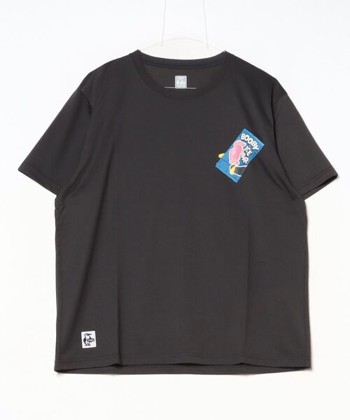 CHUMS(チャムス)の「CHUMS/チャムス 半袖Tシャツ バックプリント 速乾 UVケア CH01-2536(Tシャツ/カットソー・メンズ・ブラック/ライトベージュ/ミント/ホワイト・M/L/XL)」の11枚目の写真
