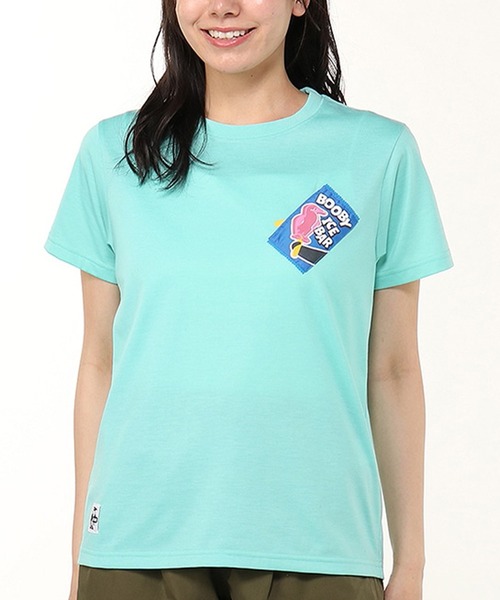 CHUMS(チャムス)の「CHUMS/チャムス 半袖Tシャツ バックプリント 速乾 UVケア CH01-2536(Tシャツ/カットソー・メンズ・ブラック/ライトベージュ/ミント/ホワイト・M/L/XL)」の13枚目の写真