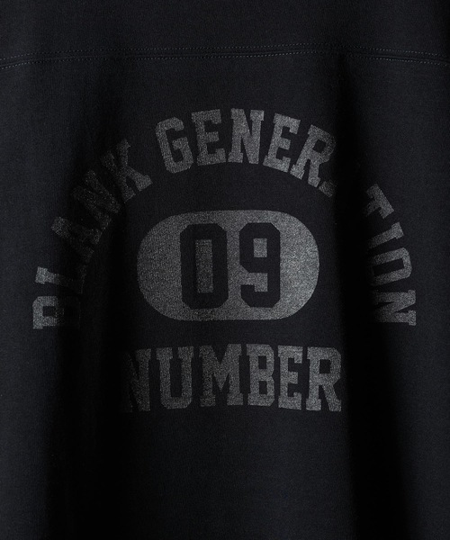 NUMBER (N)INE（ナンバーナイン）の「HEAVY COTTON COLLEGE LOGO FOOTBALL T-SHIRT / ヘビー コットン カレッジロゴ フットボール Tシャツ（Tシャツ/カットソー・メンズ・チャコール/ホワイト/ブラック/カーキ・2/3/4）」の22枚目の写真