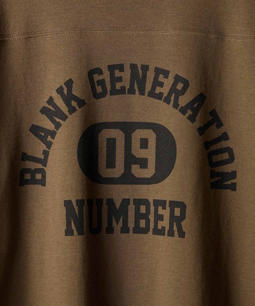 セール】HEAVY COTTON COLLEGE LOGO FOOTBALL T-SHIRT / ヘビー