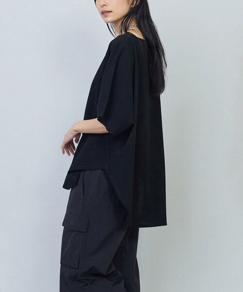 1er Arrondissement(プルミエアロンディスモン)の「【リニューアル】ヴィンテージ天竺プルオーバー(Tシャツ/カットソー・レディース・オフホワイト/ブラック系その他3/グレー系その他7・FREE)」の10枚目の写真
