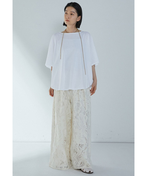 1er Arrondissement(プルミエアロンディスモン)の「【リニューアル】ヴィンテージ天竺プルオーバー(Tシャツ/カットソー・レディース・オフホワイト/ブラック系その他3/グレー系その他7・FREE)」の12枚目の写真