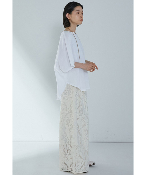 1er Arrondissement(プルミエアロンディスモン)の「【リニューアル】ヴィンテージ天竺プルオーバー(Tシャツ/カットソー・レディース・オフホワイト/ブラック系その他3/グレー系その他7・FREE)」の13枚目の写真