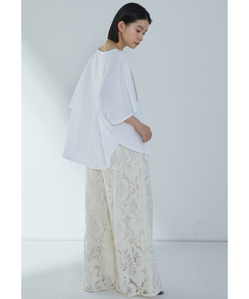 1er Arrondissement(プルミエアロンディスモン)の「【リニューアル】ヴィンテージ天竺プルオーバー(Tシャツ/カットソー・レディース・オフホワイト/ブラック系その他3/グレー系その他7・FREE)」の14枚目の写真