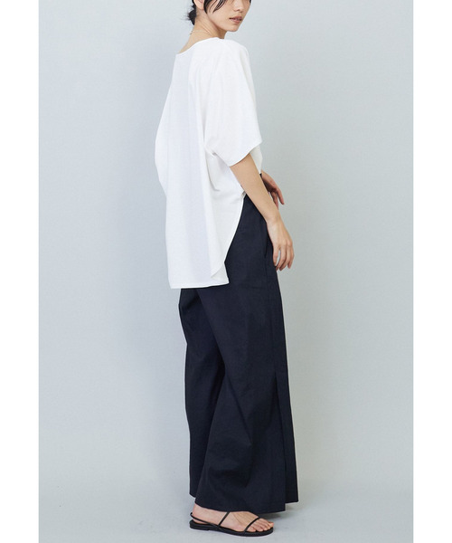 1er Arrondissement(プルミエアロンディスモン)の「【リニューアル】ヴィンテージ天竺プルオーバー(Tシャツ/カットソー・レディース・オフホワイト/ブラック系その他3/グレー系その他7・FREE)」の21枚目の写真