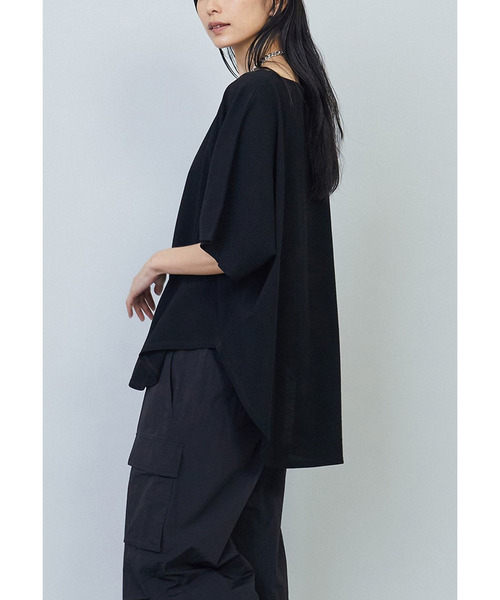 1er Arrondissement(プルミエアロンディスモン)の「【リニューアル】ヴィンテージ天竺プルオーバー(Tシャツ/カットソー・レディース・オフホワイト/ブラック系その他3/グレー系その他7・FREE)」の5枚目の写真