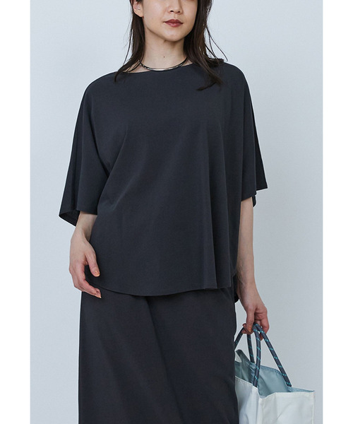 1er Arrondissement(プルミエアロンディスモン)の「【リニューアル】ヴィンテージ天竺プルオーバー(Tシャツ/カットソー・レディース・オフホワイト/ブラック系その他3/グレー系その他7・FREE)」の4枚目の写真