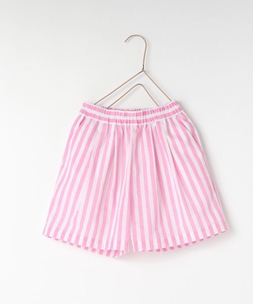 LOWRYS FARM(ローリーズファーム)の「ストライプショートパンツ 495477(その他パンツ・キッズ・イエロー/ブルー/ピンク・150cm/140cm/120cm/110cm/130cm)」の1枚目の写真