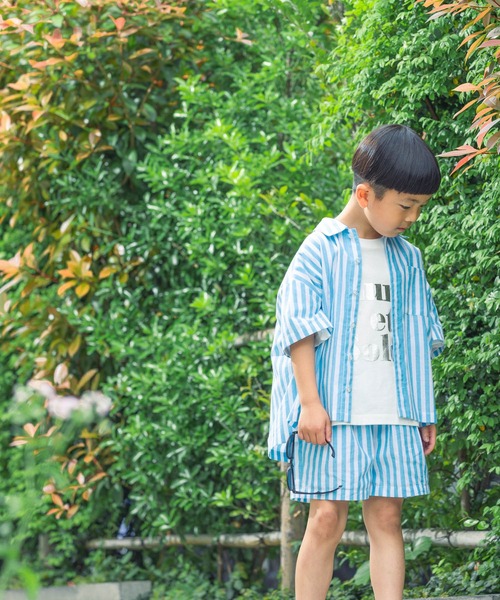 LOWRYS FARM(ローリーズファーム)の「ストライプショートパンツ 495477(その他パンツ・キッズ・イエロー/ブルー/ピンク・150cm/140cm/120cm/110cm/130cm)」の16枚目の写真