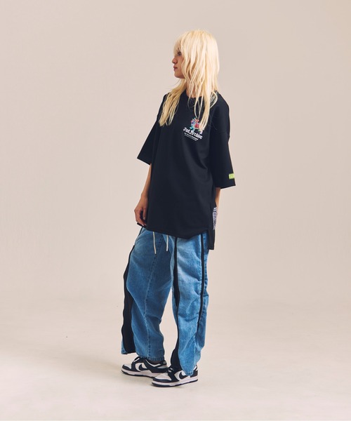 GALLIS ADDICTION（ガリスアディクション）の「GA-４ジップ/デニムパンツ（デニムパンツ・メンズ・ブルー/ブラック/レッド・FREE/S）」の21枚目の写真