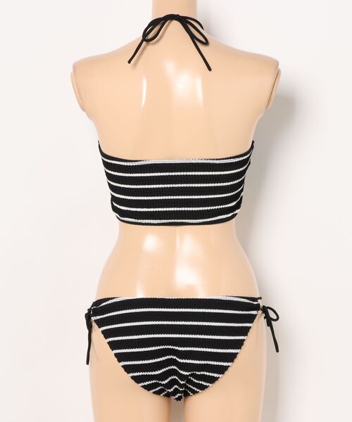 LAVIA（ラヴィア）の「ボーダーバンドゥビキニ（水着・レディース・ブラック・M/L）」の17枚目の写真