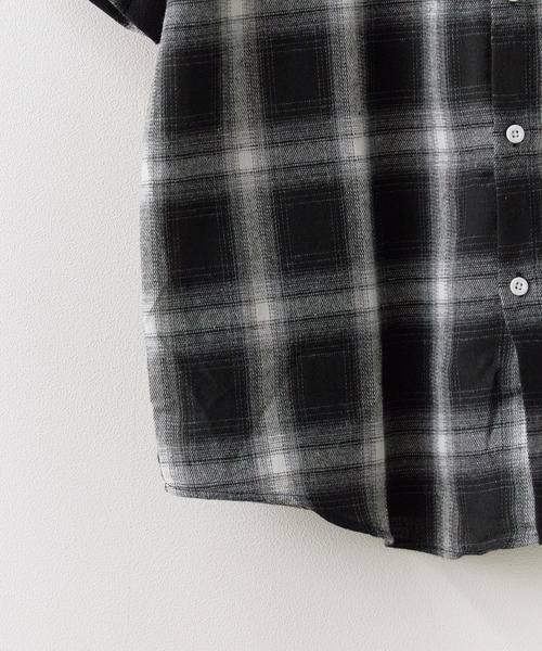 Theater code(シアターコード)の「checked shirt/チェックシャツ(シャツ/ブラウス・メンズ・ブラック・FREE)」の16枚目の写真