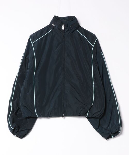 DURAS（デュラス）の「フードスカーフ付2WAYブルゾン（ブルゾン・レディース・ブルー/ブラック・FREE）」の9枚目の写真