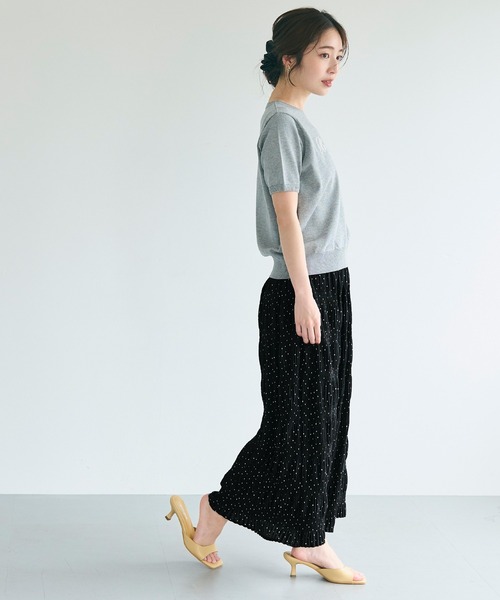 coca（coca）（コカ）の「イレギュラープリーツロングスカート（スカート・レディース・ブラック/ブラウン・M/L）」の11枚目の写真