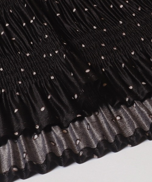 coca（coca）（コカ）の「イレギュラープリーツロングスカート（スカート・レディース・ブラック/ブラウン・M/L）」の18枚目の写真