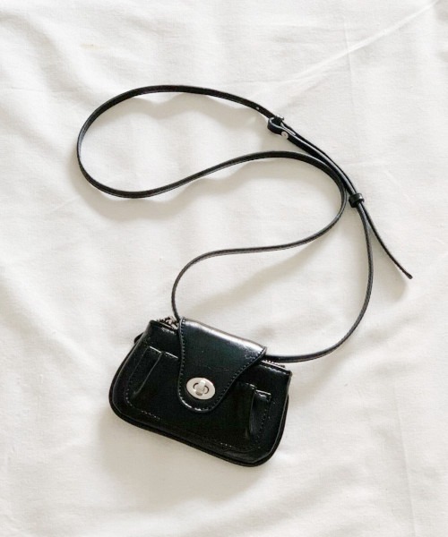 MASHIRO（マシロ）の「【MASHIRO】巾着ミニショルダーバッグ(MA