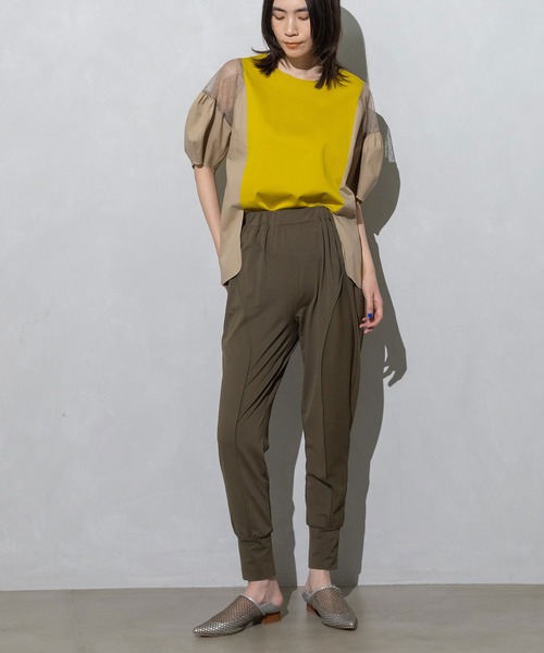 MARECHAL TERRE（マルシャルテル）の「ラッシュガードコクーンパンツ【吸水速乾】/【紫外線防止】（その他パンツ・レディース・ブラック/ライトグレー/ネイビー/カーキ・MEDIUM）」の19枚目の写真