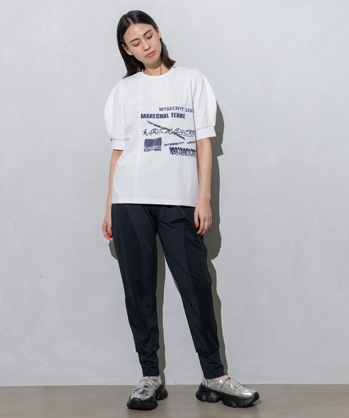 MARECHAL TERRE（マルシャルテル）の「ラッシュガードコクーンパンツ【吸水速乾】/【紫外線防止】（その他パンツ・レディース・ブラック/ライトグレー/ネイビー/カーキ・MEDIUM）」の7枚目の写真