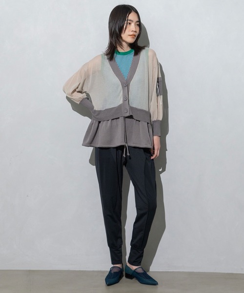 MARECHAL TERRE（マルシャルテル）の「ラッシュガードコクーンパンツ【吸水速乾】/【紫外線防止】（その他パンツ・レディース・ブラック/ライトグレー/ネイビー/カーキ・MEDIUM）」の5枚目の写真