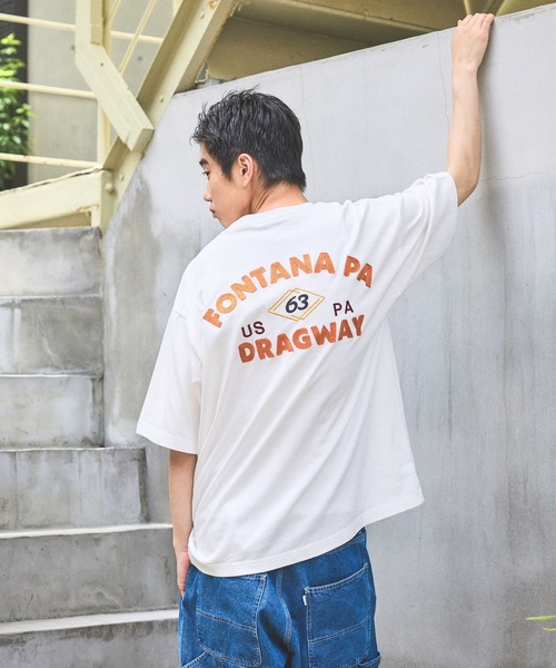 niko and...(ニコアンド)の「ベトジャンモチーフ刺繍Tシャツ(Tシャツ/カットソー・メンズ・チャコール/オフホワイト/カーキ・MEDIUM/LARGE)」の8枚目の写真