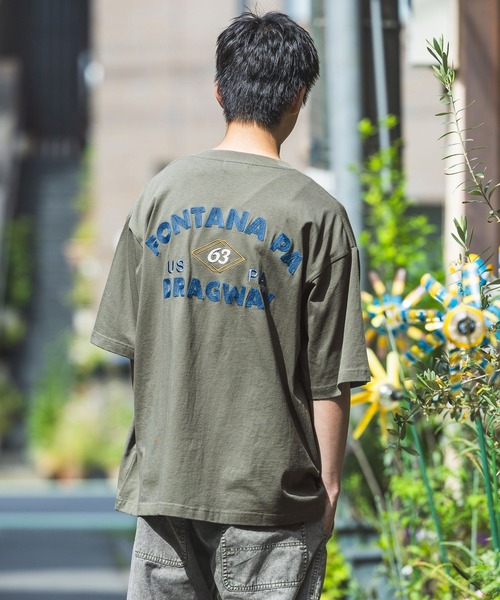 niko and...(ニコアンド)の「ベトジャンモチーフ刺繍Tシャツ(Tシャツ/カットソー・メンズ・チャコール/オフホワイト/カーキ・MEDIUM/LARGE)」の15枚目の写真