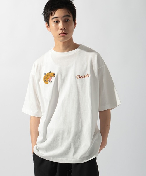 セール】ベトジャンモチーフ刺繍Tシャツ（Tシャツ/カットソー
