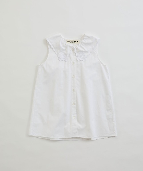 Shinzone - 試着のみ　メヤメ　ウールロングシャツ　ホワイト a8b5dd0cd7dc4b35be1651329ab5b1