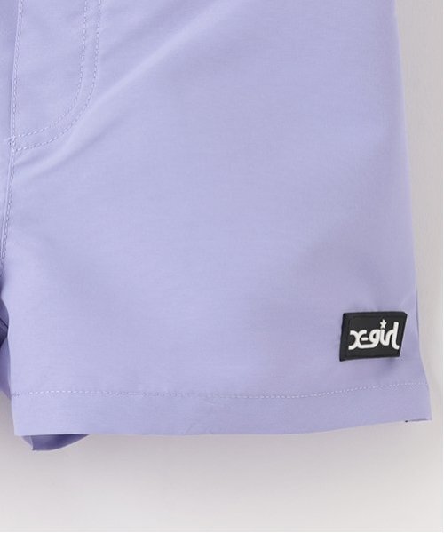 X-girl Stages(エックスガールステージス)の「ウォーターギミックショートパンツ(その他パンツ・キッズ・ラベンダー/カーキ・120cm/140cm/80cm/90cm/100cm/110cm/130cm)」の7枚目の写真