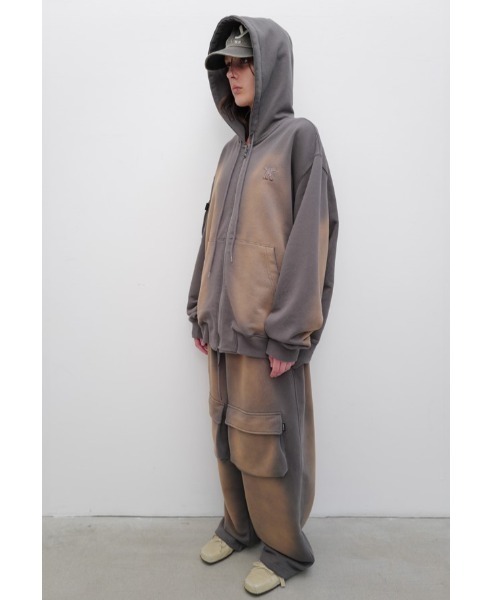 セール】OPEN YY/オープンワイワイ/POCKET WASHED BOX HOODIE