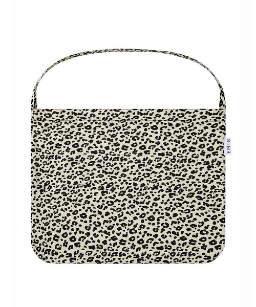 EMIS（イミス）の「22Y LEOPARD CORDUROY ECO BAG（エコバッグ/サブバッグ・レディース・ブラック/アイボリー/ブラウン/グリーン/ピンク/ブルー・FREE）」の7枚目の写真