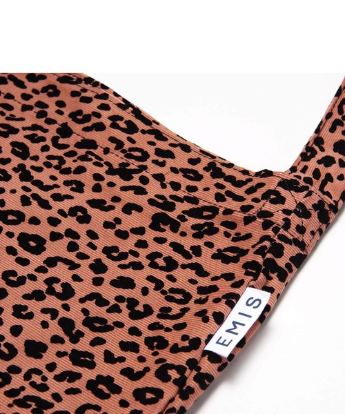 EMIS（イミス）の「22Y LEOPARD CORDUROY ECO BAG（エコバッグ/サブバッグ・レディース・ブラック/アイボリー/ブラウン/グリーン/ピンク/ブルー・FREE）」の11枚目の写真