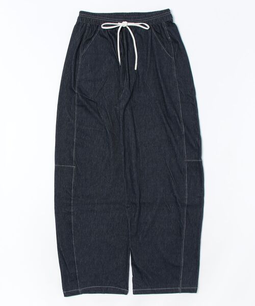BANICO(バニコ)の「ストリートルーズワイドパンツ(スラックス・レディース・オフホワイト/ネイビー・LARGE/MEDIUM)」の12枚目の写真