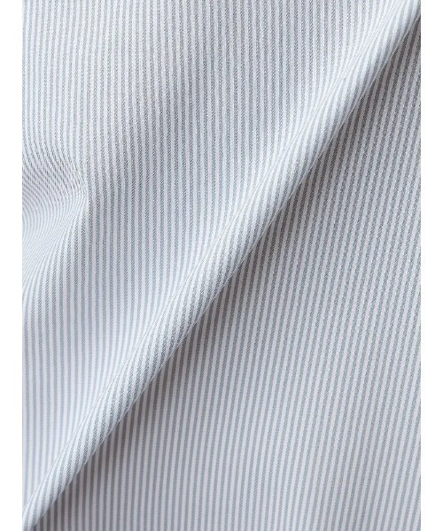 Perfect Suit FActory(パーフェクトスーツファクトリー)の「【ノンアイロン】長袖ワイシャツ【クラシコ】テックスブリッド ベージュ/グリーン/ネイビー(ビジネスシャツ・メンズ・ネイビー/ベージュ/ライトグリーン・L/M/LL/S)」の14枚目の写真