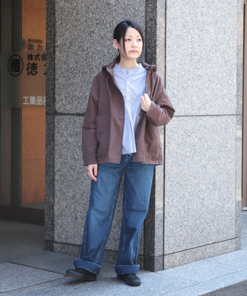 D.M.G.（ドミンゴ）の「[D.M.G / ディーエムジー] 50コーマストライプ プルオーバーシャツ（シャツ/ブラウス・レディース・ブルー系その他・3/2）」の8枚目の写真