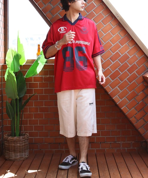 THRASHER(スラッシャー)の「THRASHER カツラギワークハーフパンツ(その他パンツ・メンズ・ベージュ/パープル/ブラック/オフホワイト・LARGE/MEDIUM/X-LARGE)」の14枚目の写真